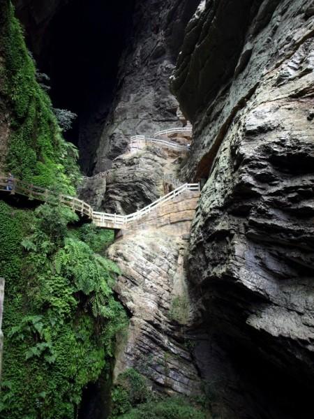 龙水峡地缝