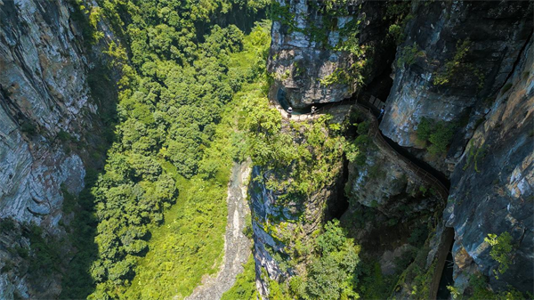 武隆挂壁水渠景区征名大赛公告